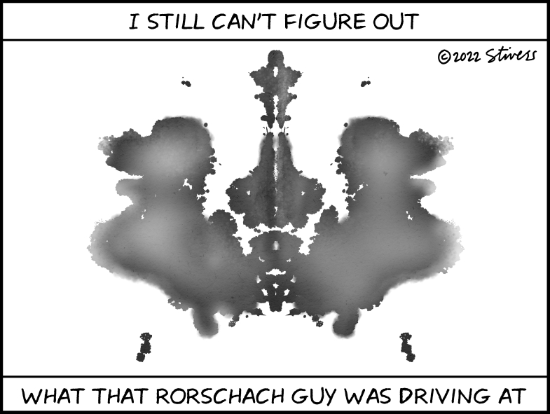 What was Rorschach driving at